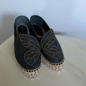Sophia Webster Bibi Butterfly Espadrille Flat